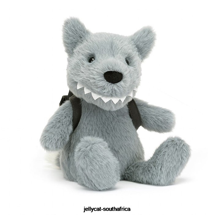 290 Toy Backpack Wolf Grey Jellycat