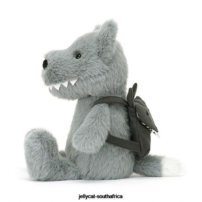 290 Toy Backpack Wolf Grey Jellycat