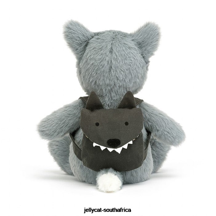 290 Toy Backpack Wolf Grey Jellycat