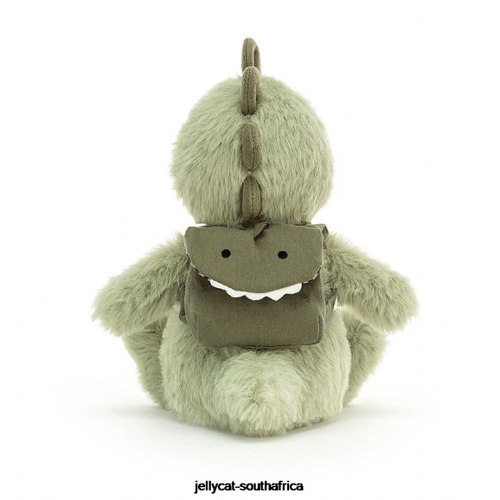 617 Toy Backpack Dino Green Jellycat