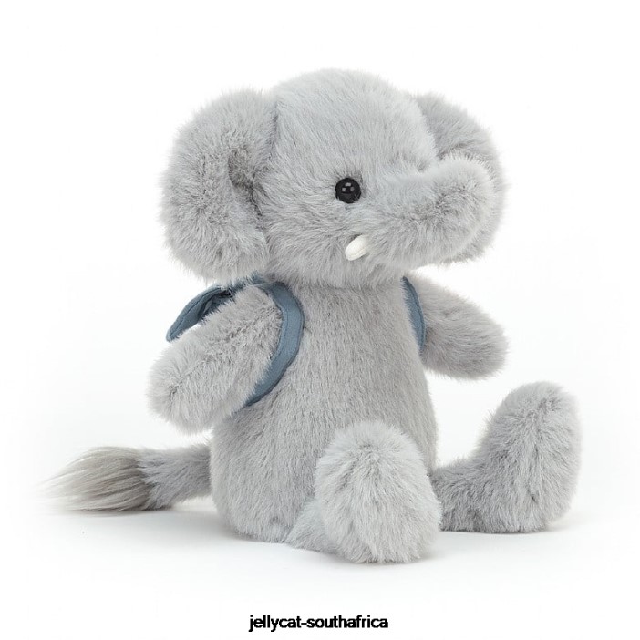 618 Toy Backpack Elephant Grey Jellycat