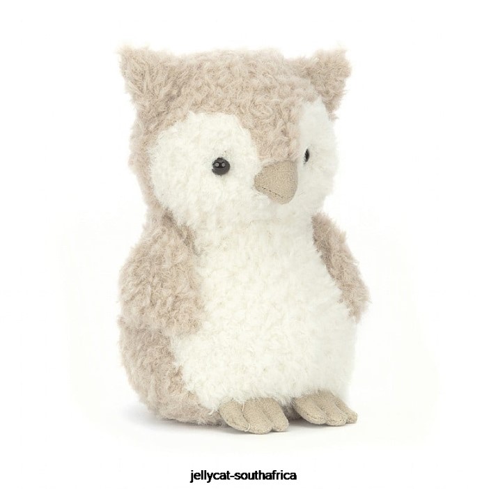 111 Toy Wee Owl Tan Jellycat