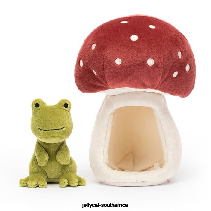 143 Toy Forest Fauna Frog Green Jellycat