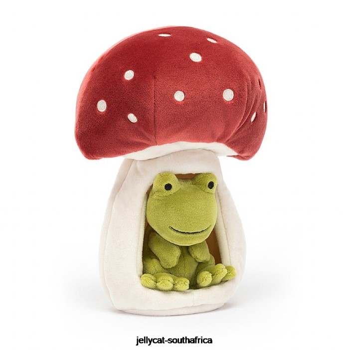 143 Toy Forest Fauna Frog Green Jellycat