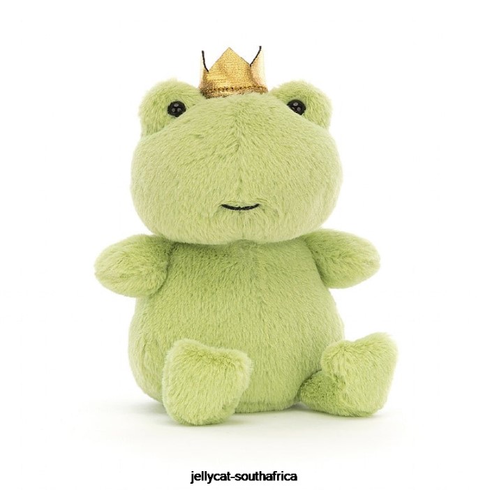 25 Toy Crowning Croaker Frog Green Jellycat