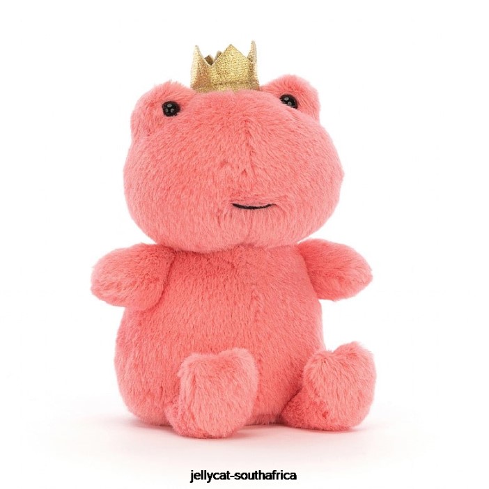 37 Toy Crowning Croaker Frog Pink Jellycat