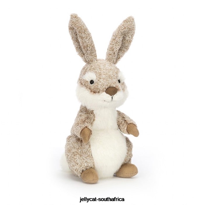 409 Toy Ambrosie Hare Brown and White Jellycat