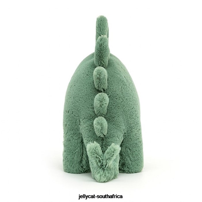 491 Toy Fossilly Stegosaurus Green Jellycat