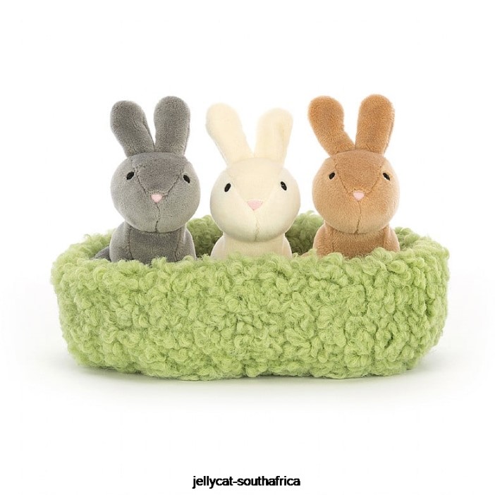 643 Toy Nesting Bunnies Multi-colour Jellycat