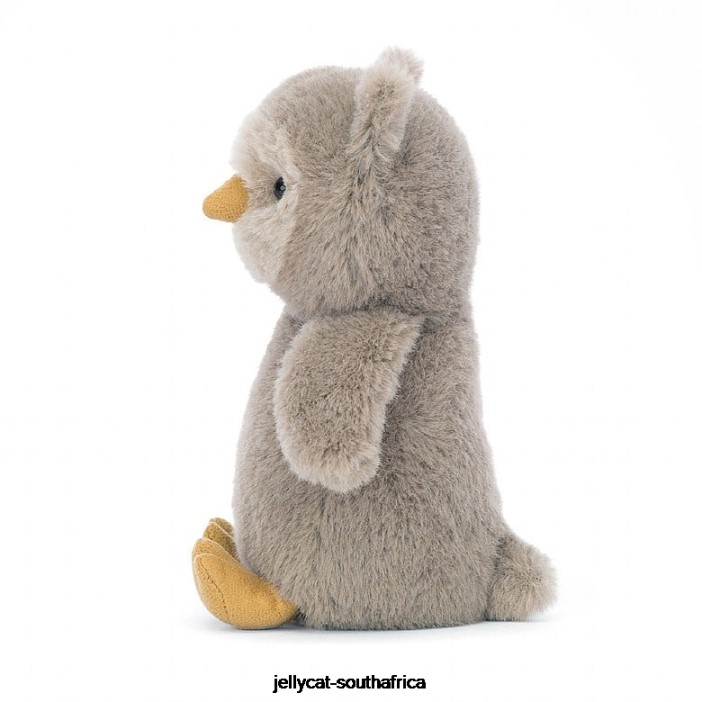 166 Toy Nippit Beaver Chocolate Jellycat