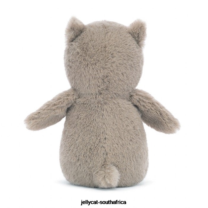 166 Toy Nippit Beaver Chocolate Jellycat