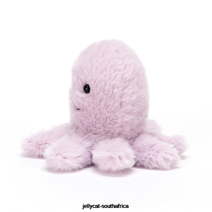 623 Toy Fluffy Octopus Purple Jellycat