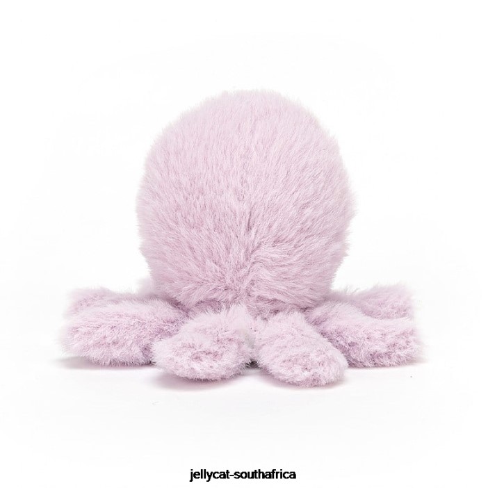 623 Toy Fluffy Octopus Purple Jellycat