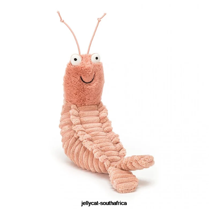 122 Toy Sheldon Shrimp Pink Jellycat