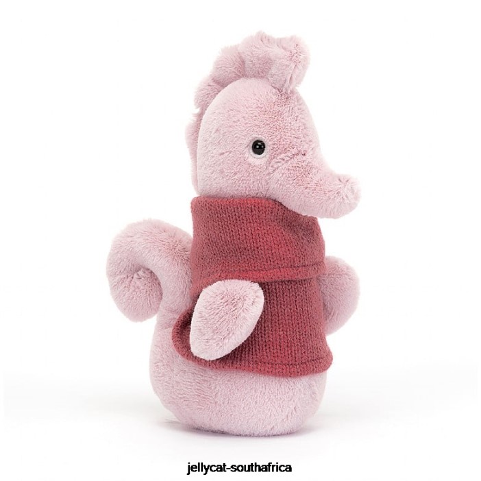 204 Toy Cozy Crew Seahorse Lilac Jellycat