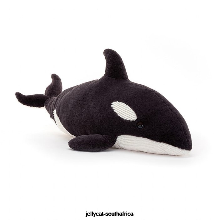 405 Toy Ollivander the Orca Black and White Jellycat