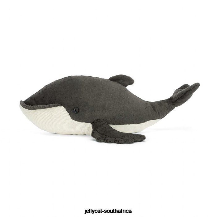 457 Toy Humphrey the Humpback Whale Grey and White Jellycat