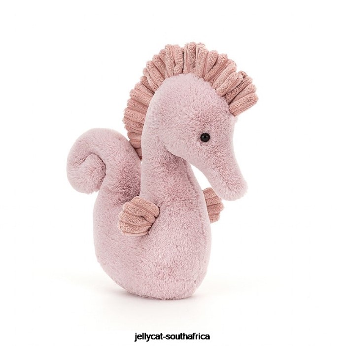 467 Toy Sienna Seahorse Pink Jellycat