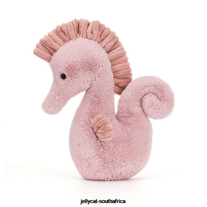 467 Toy Sienna Seahorse Pink Jellycat