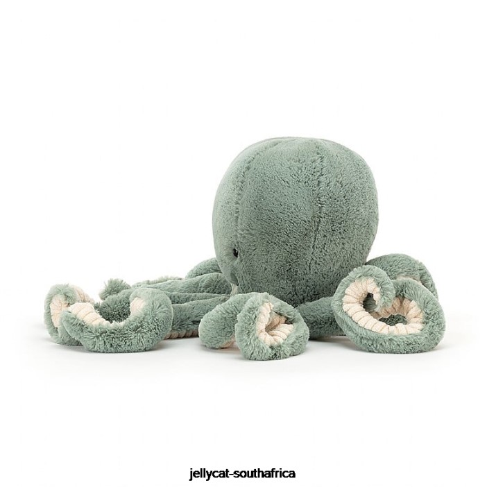 582 Toy Storm Octopus Blue Jellycat