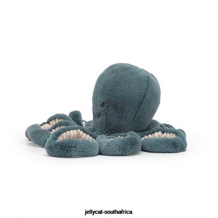582 Toy Storm Octopus Blue Jellycat