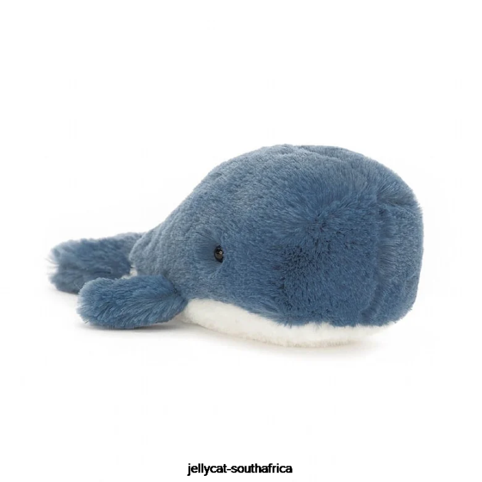 664 Toy Wavelly Whale Blue Jellycat