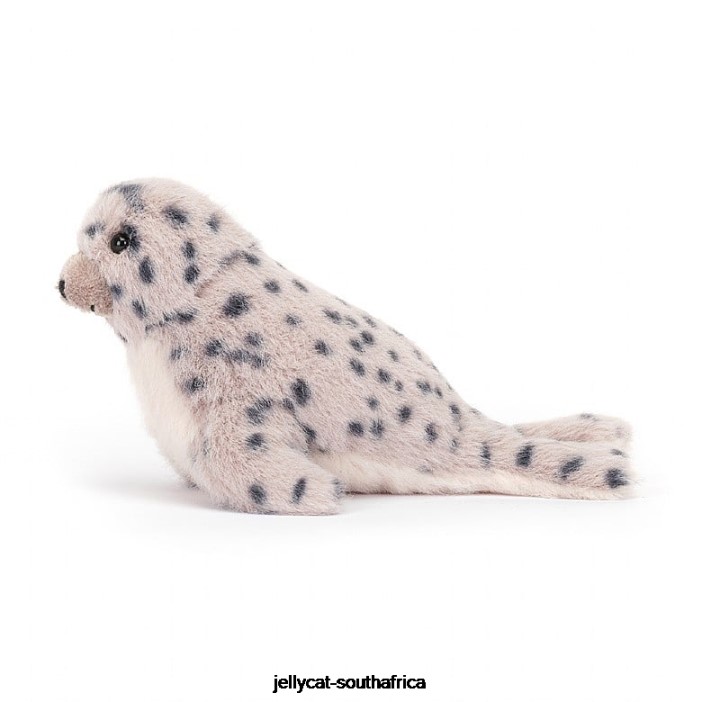 85 Toy Nauticool Roly Poly Seal Grey and White Jellycat