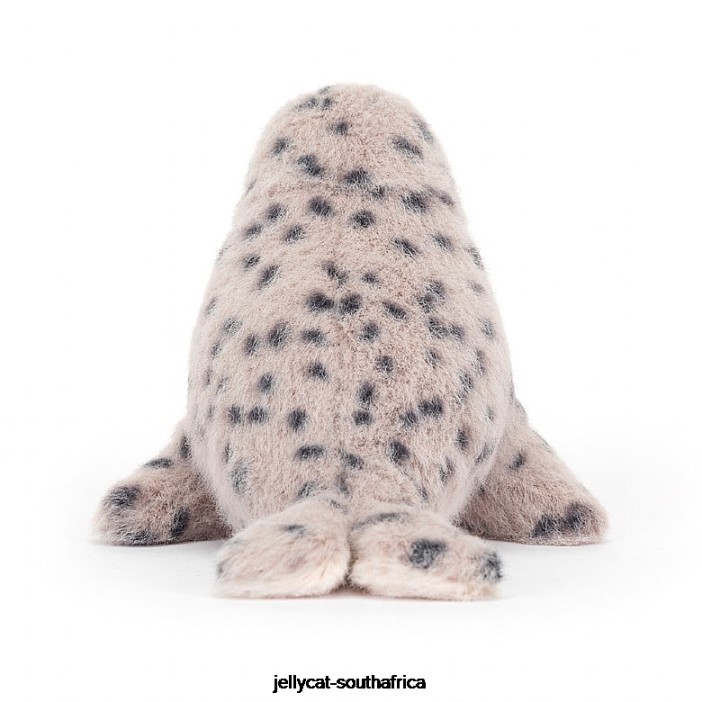 85 Toy Nauticool Roly Poly Seal Grey and White Jellycat