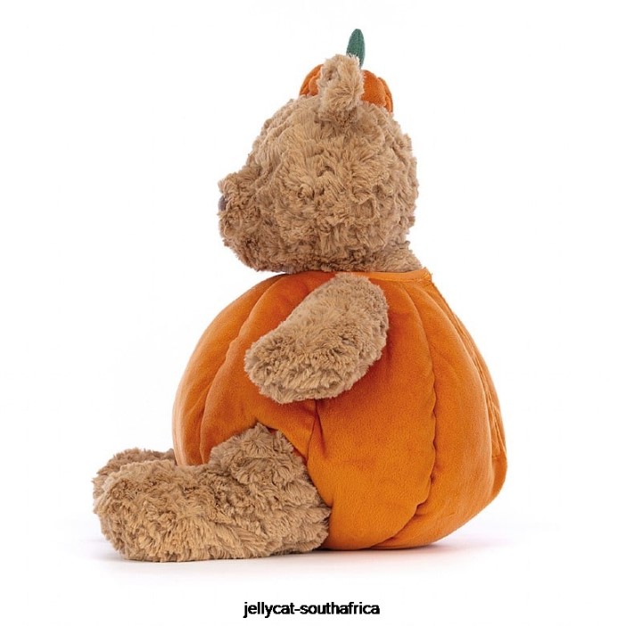177 Toy Bartholomew Bear Pumpkin Brown Jellycat