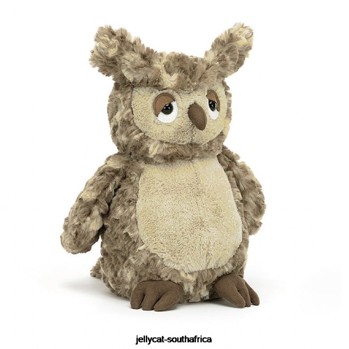 304 Toy Oberon Owl Brown Jellycat