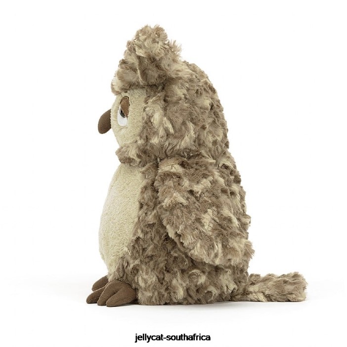 304 Toy Oberon Owl Brown Jellycat