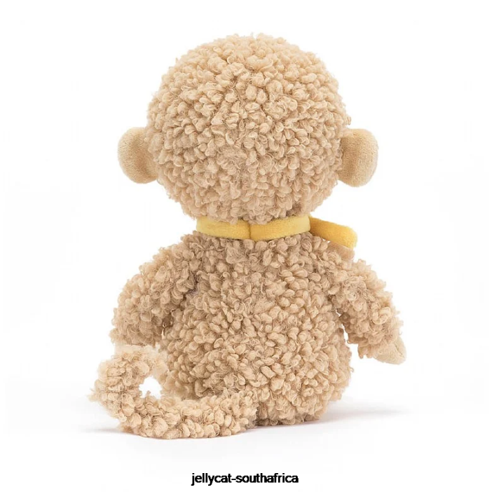 395 Toy Fuzzkin Monkey Brown Jellycat