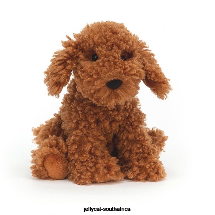 53 Toy Cooper Doodle Dog Tan Jellycat