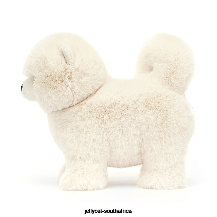563 Toy Daphne Pomeranian Grey Jellycat
