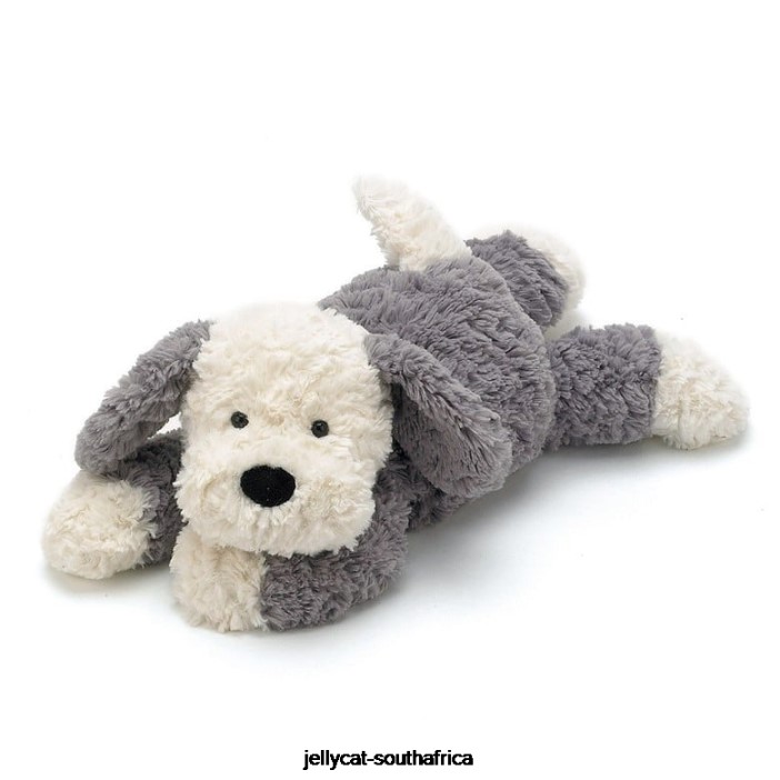 571 Toy Tumblie Sheep Dog Grey and White Jellycat