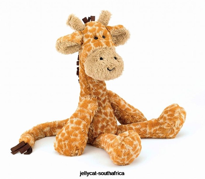 641 Toy Merryday Giraffe Orange Jellycat