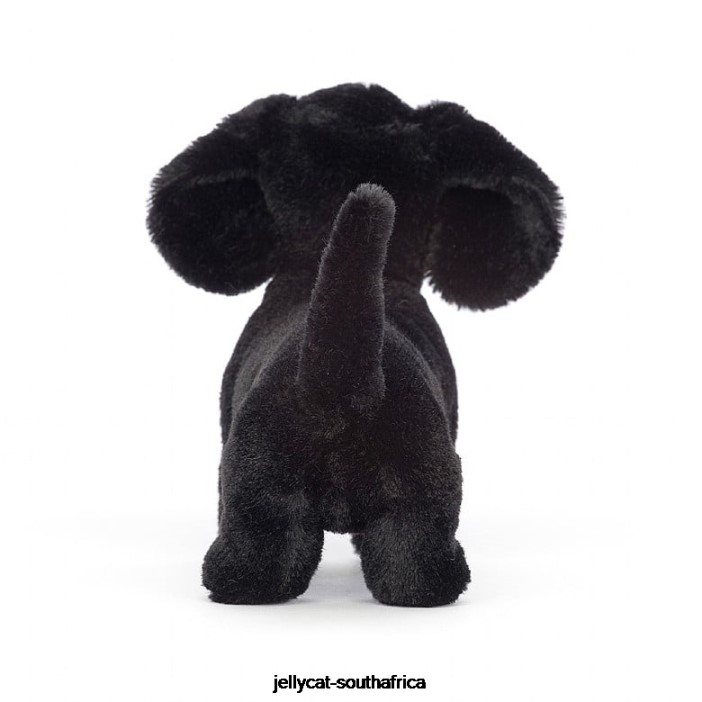 721 Toy Freddie Sausage Dog Black Jellycat