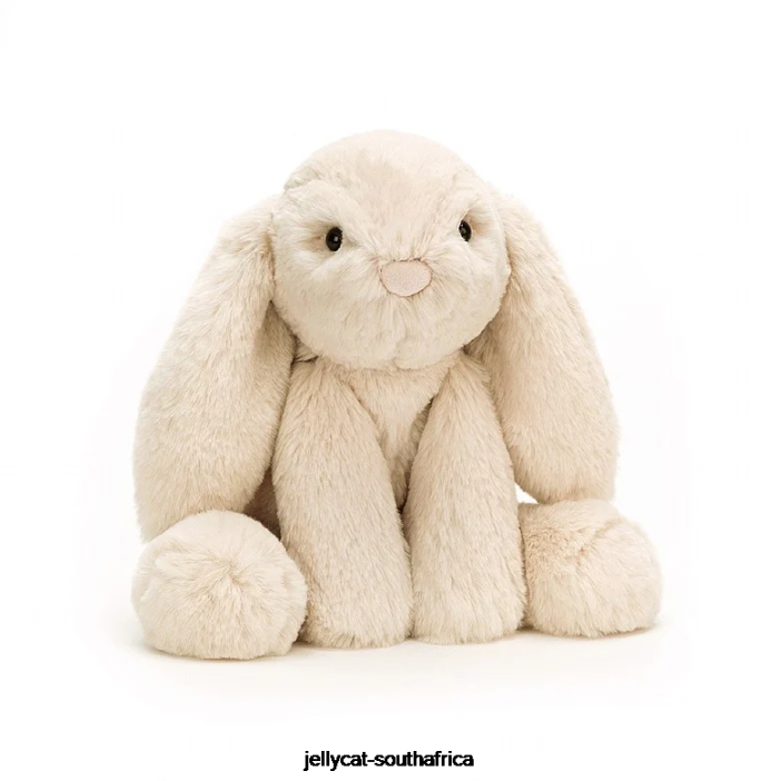 8 Toy Smudge Rabbit Beige Jellycat